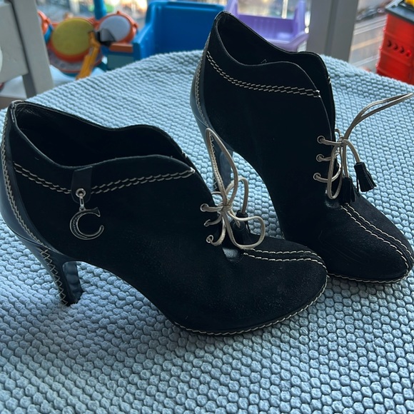 Dior black suede bootie - Picture 1 of 6